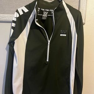 Victorias Secret PINK Ultimate quarter zip size Large